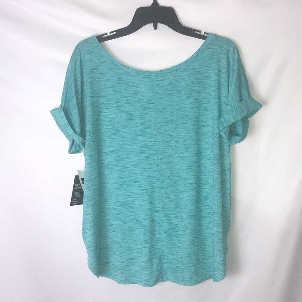 Teal GAP Fit breathe T-shirt